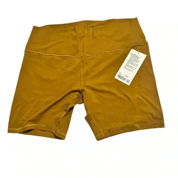 lululemon athletica Pants - LULULEMON ALIGN HR SHORT 8"- SIZE 20 GOLD SPICE NWT athleisure activewear